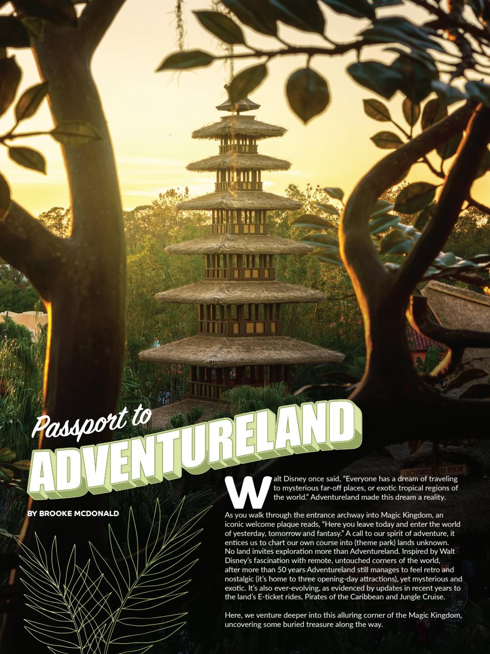 WDW Magazine Preview Pages