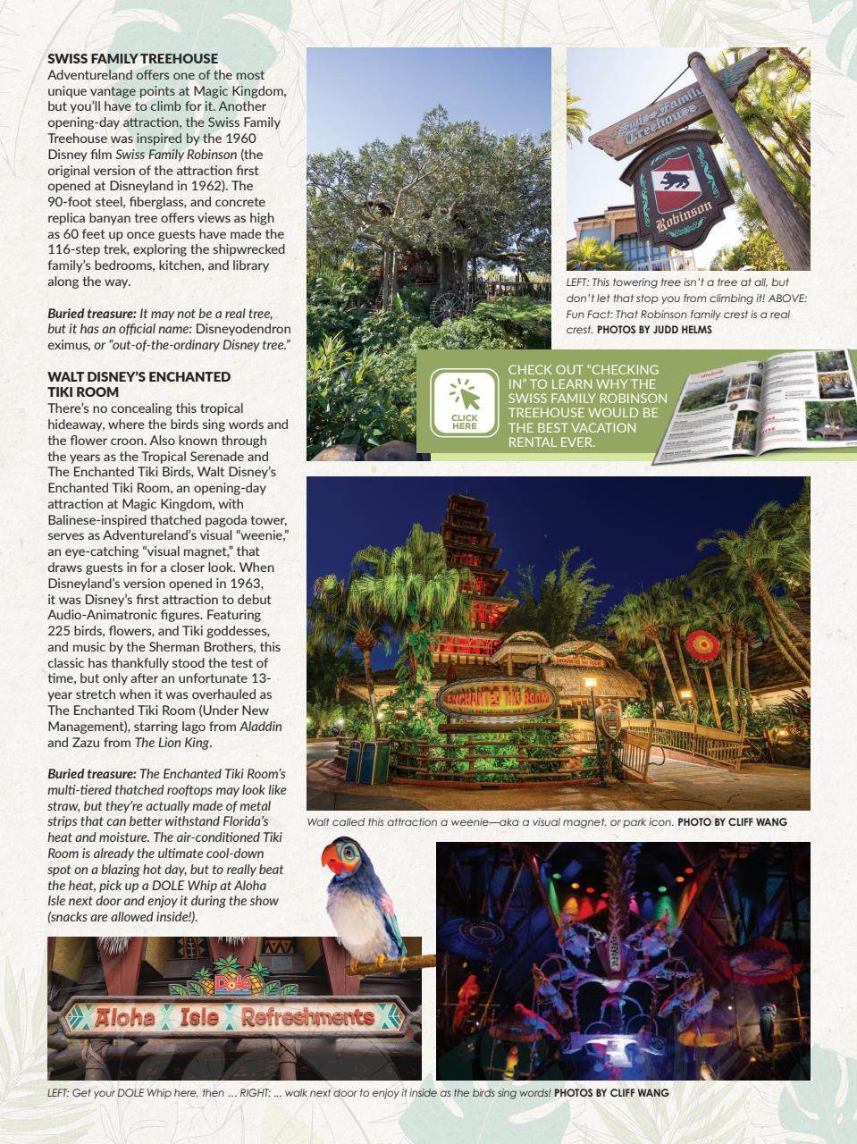 WDW Magazine Preview Pages
