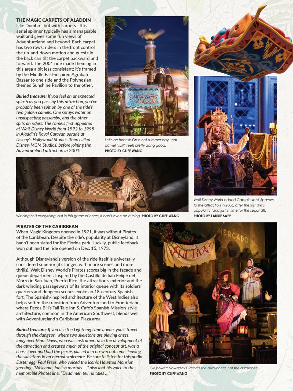 WDW Magazine Preview Pages