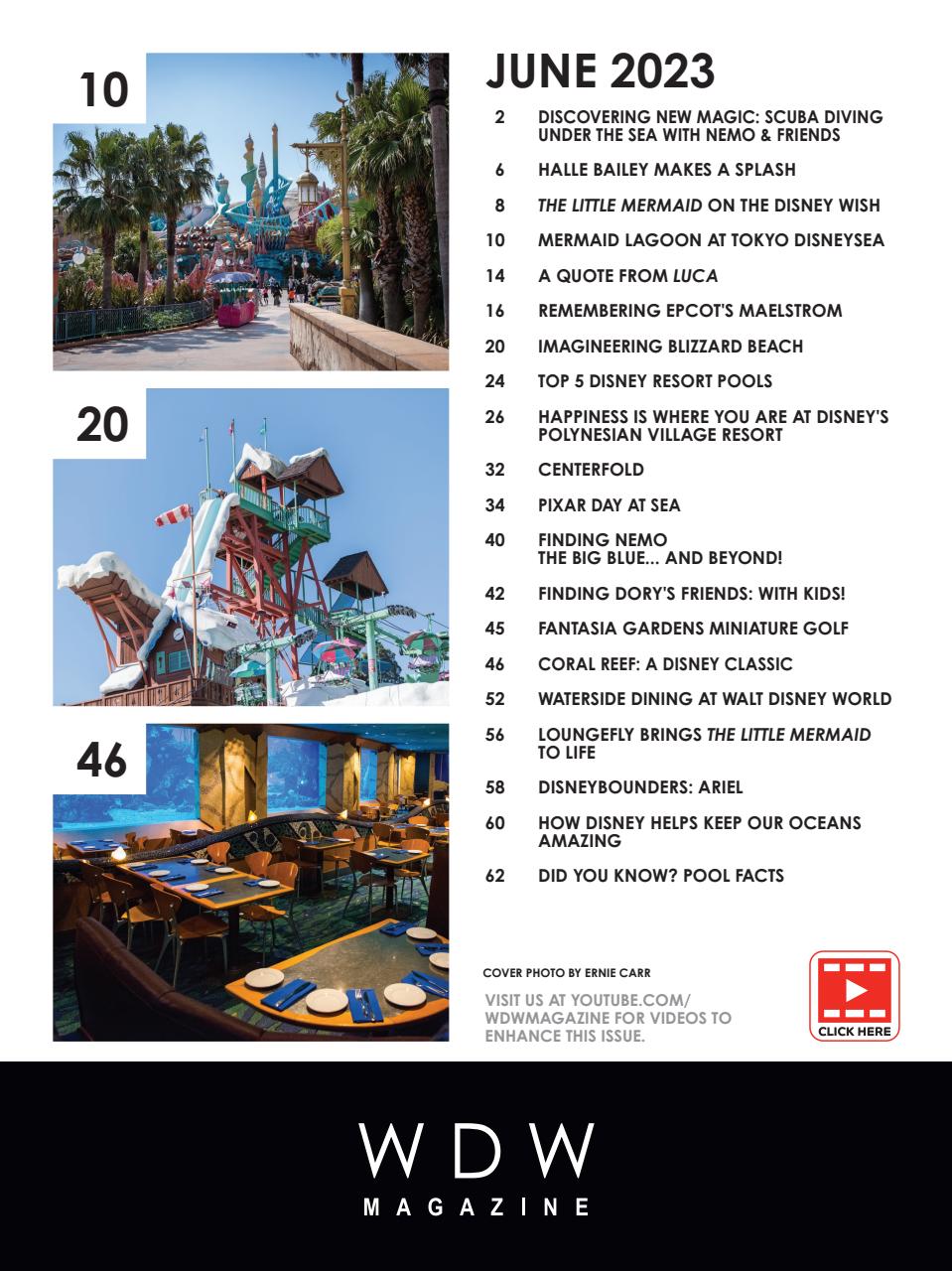 WDW Magazine Preview Pages