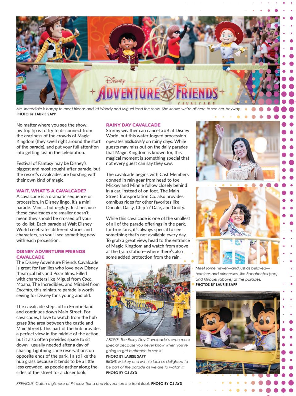 WDW Magazine Preview Pages