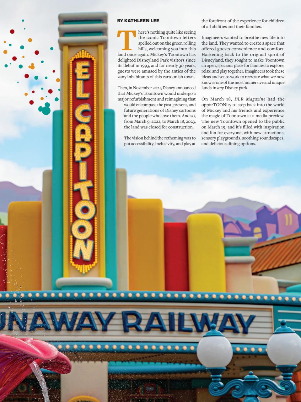 WDW Magazine Preview Pages