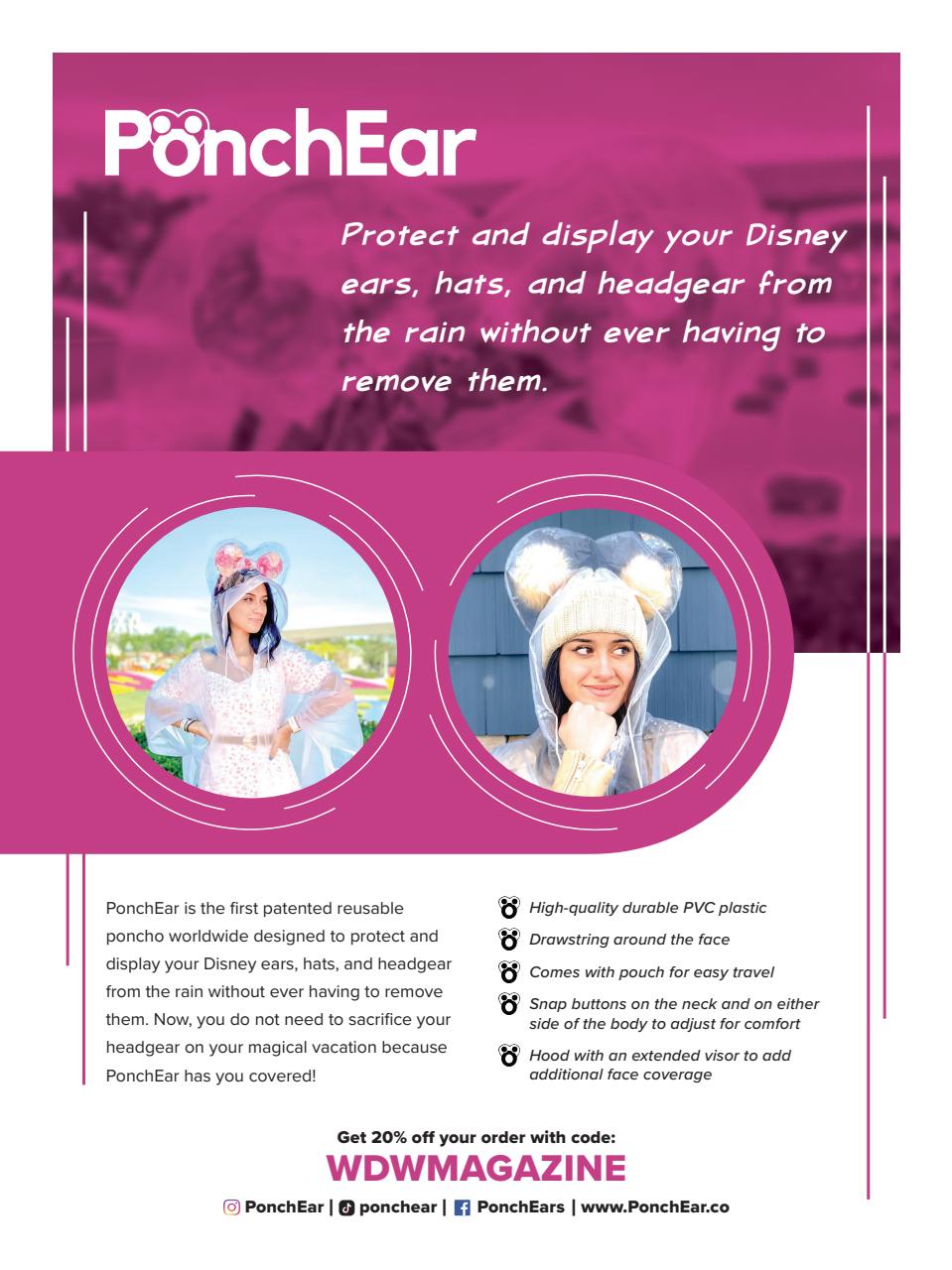 WDW Magazine Preview Pages