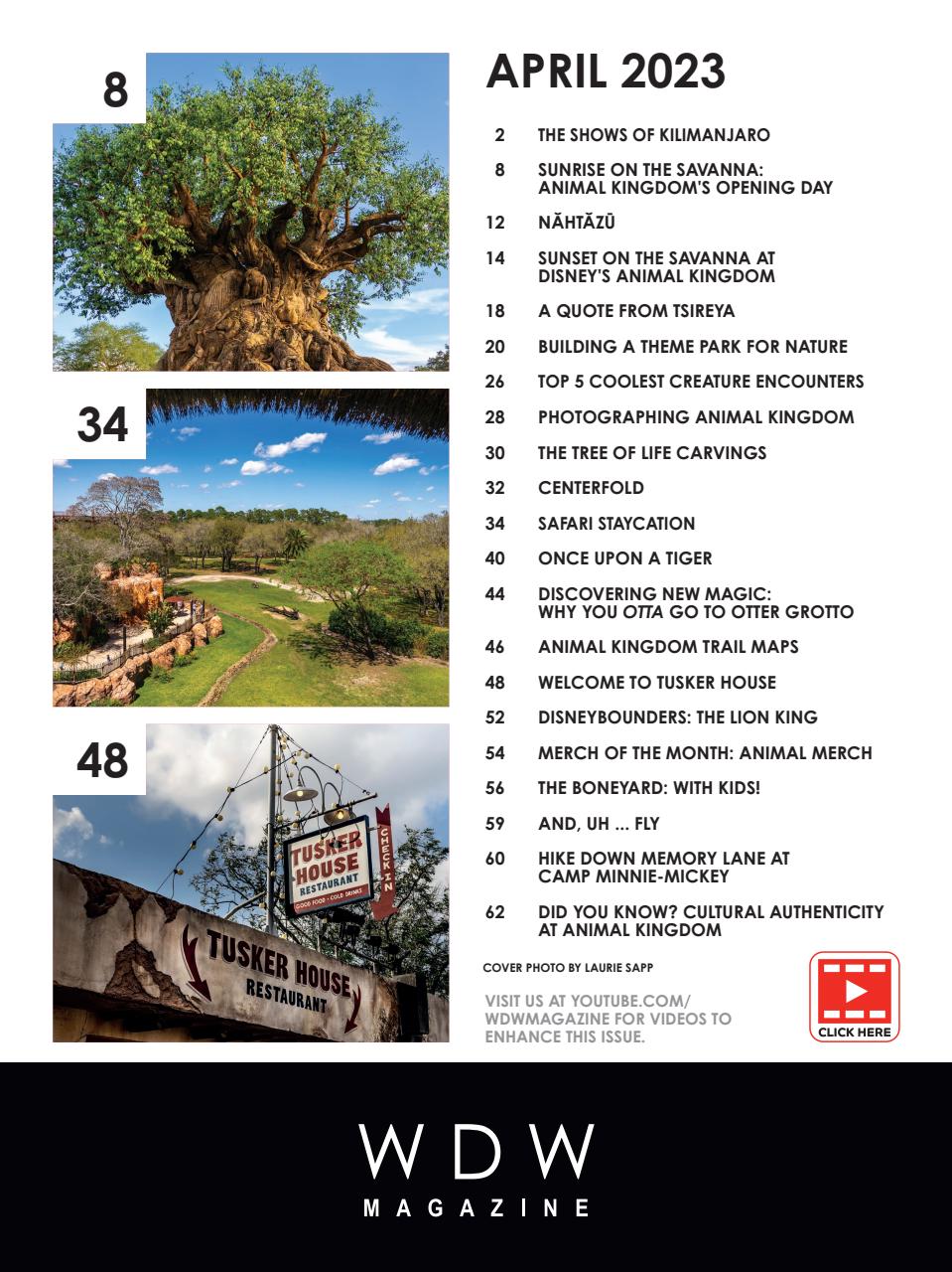 WDW Magazine Preview Pages