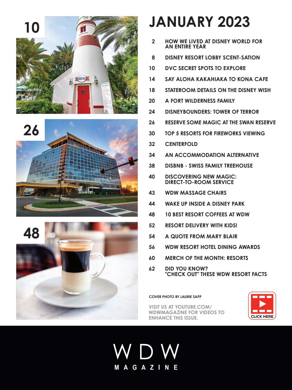 WDW Magazine Preview Pages