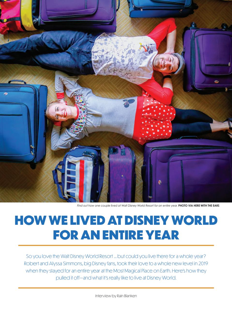 WDW Magazine Preview Pages