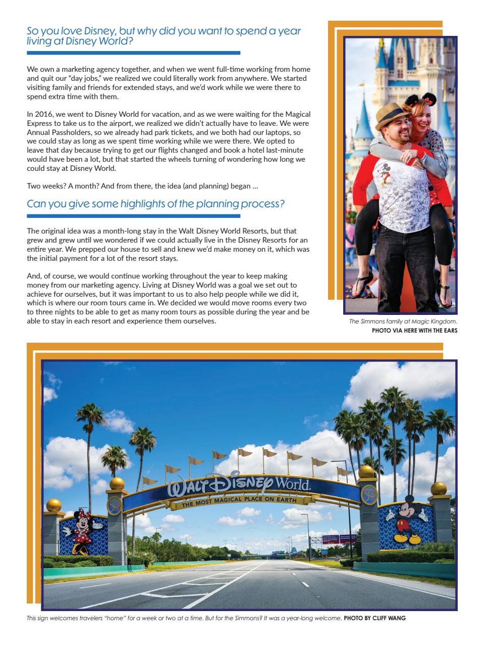 WDW Magazine Preview Pages