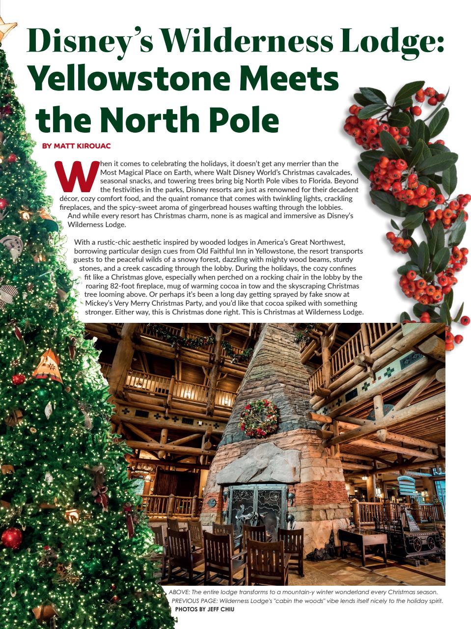 WDW Magazine Preview Pages