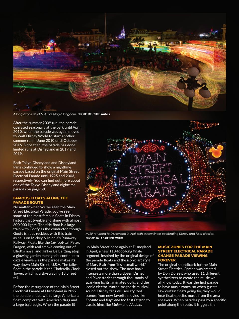 WDW Magazine Preview Pages