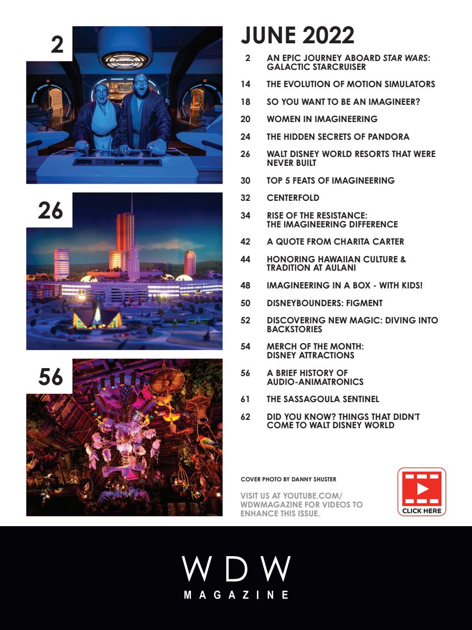 WDW Magazine Preview Pages