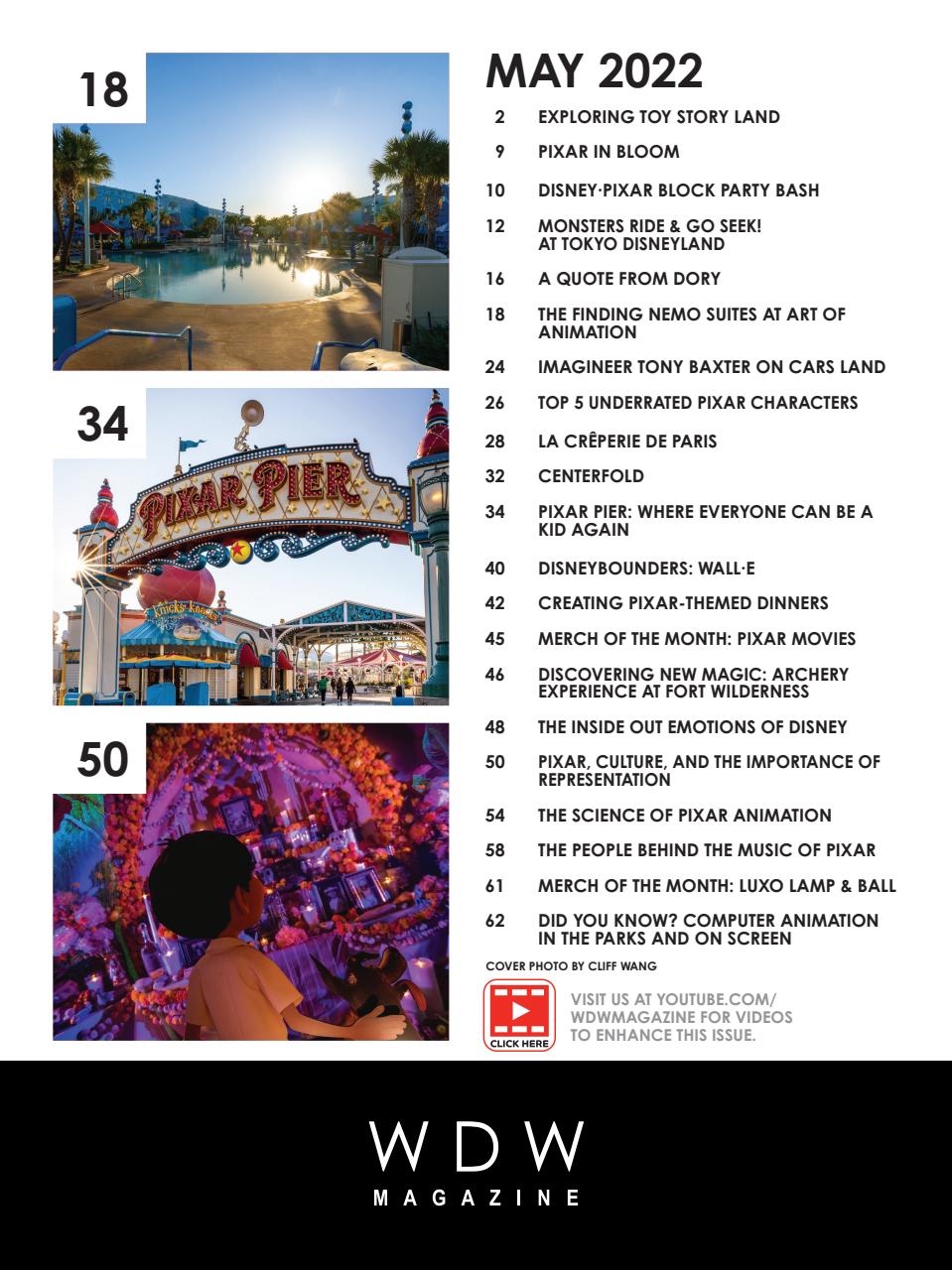 WDW Magazine Preview Pages