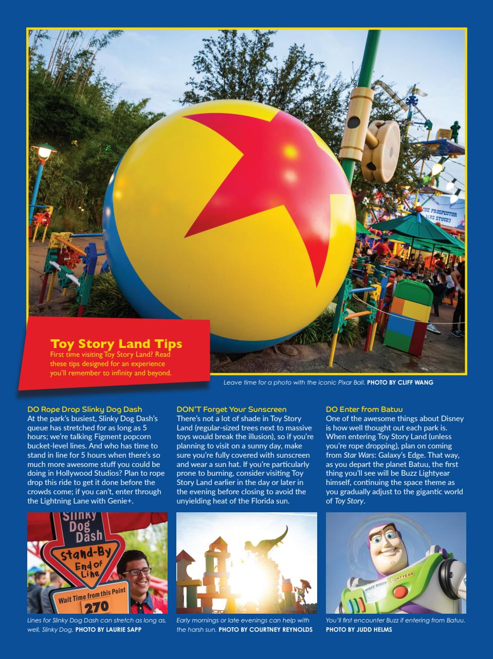 WDW Magazine Preview Pages