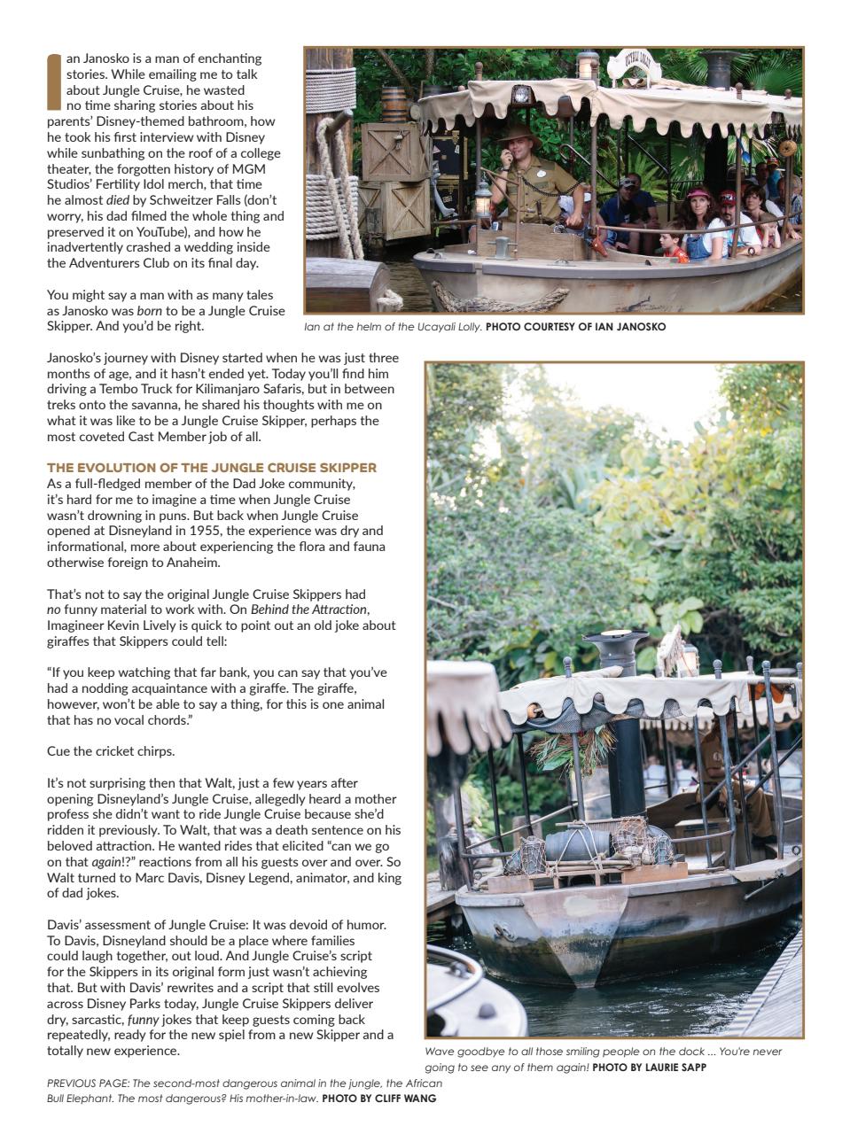 WDW Magazine Preview Pages