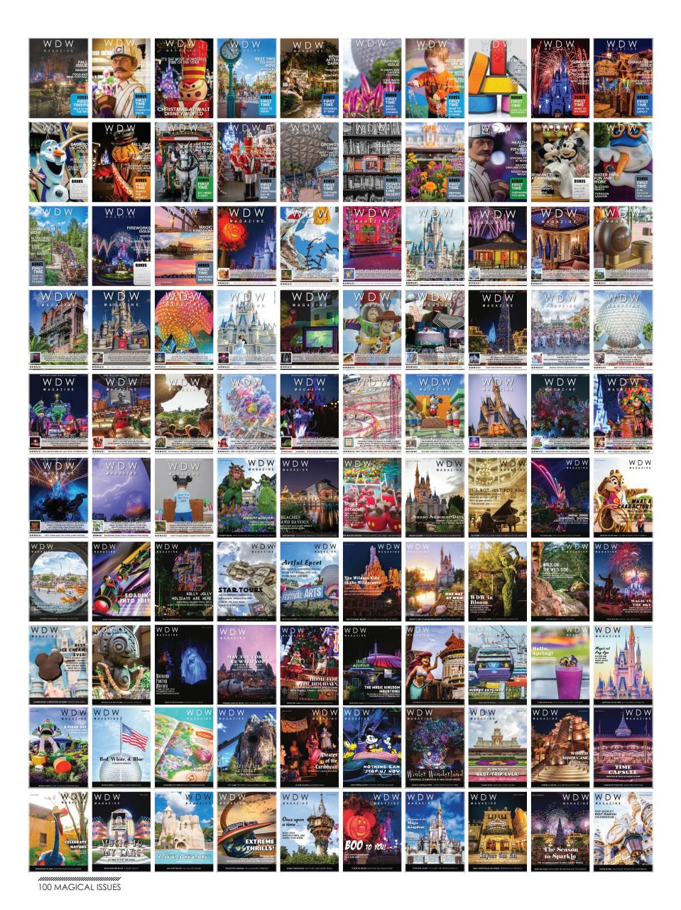 WDW Magazine Preview Pages