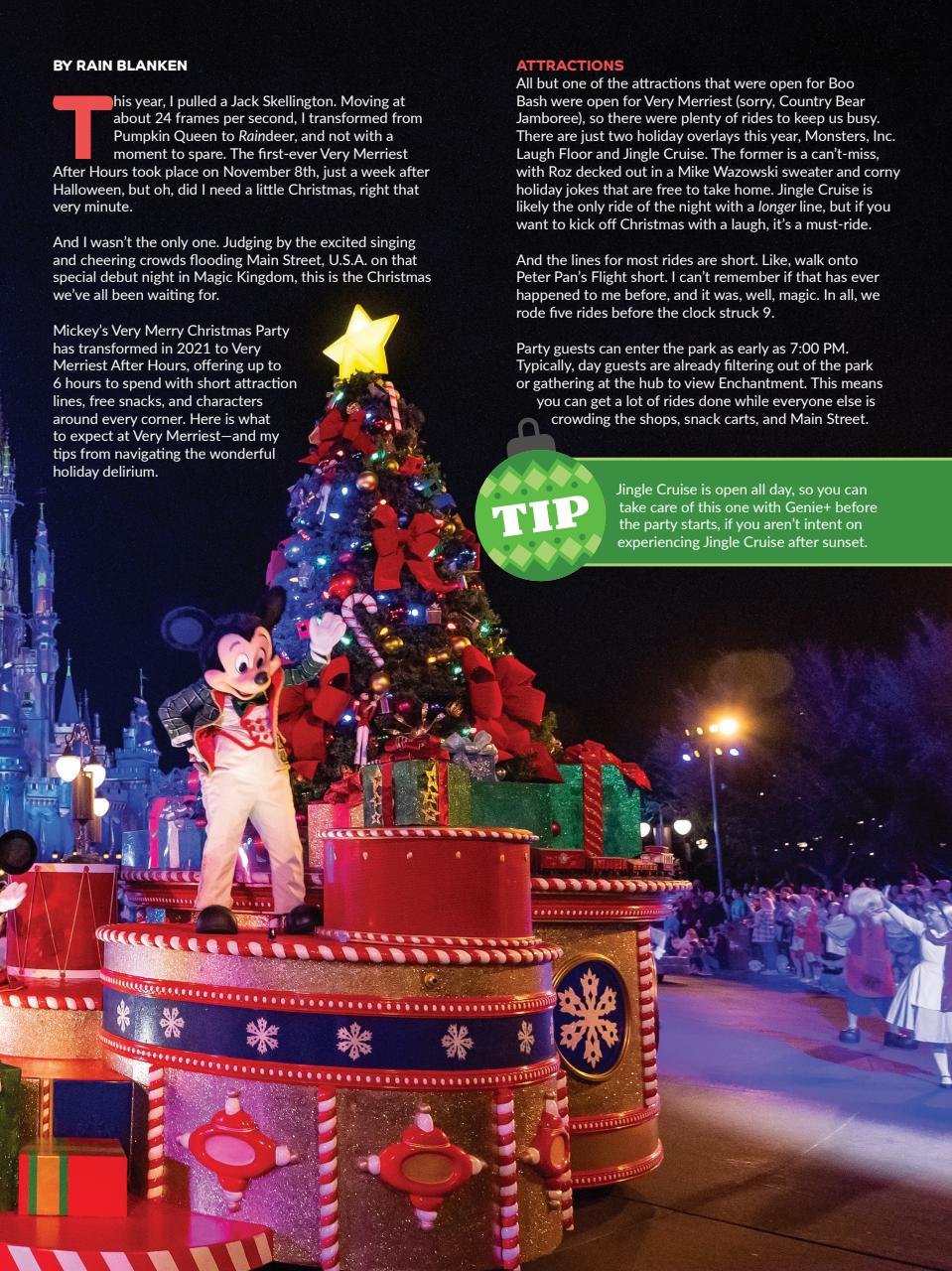 WDW Magazine Preview Pages