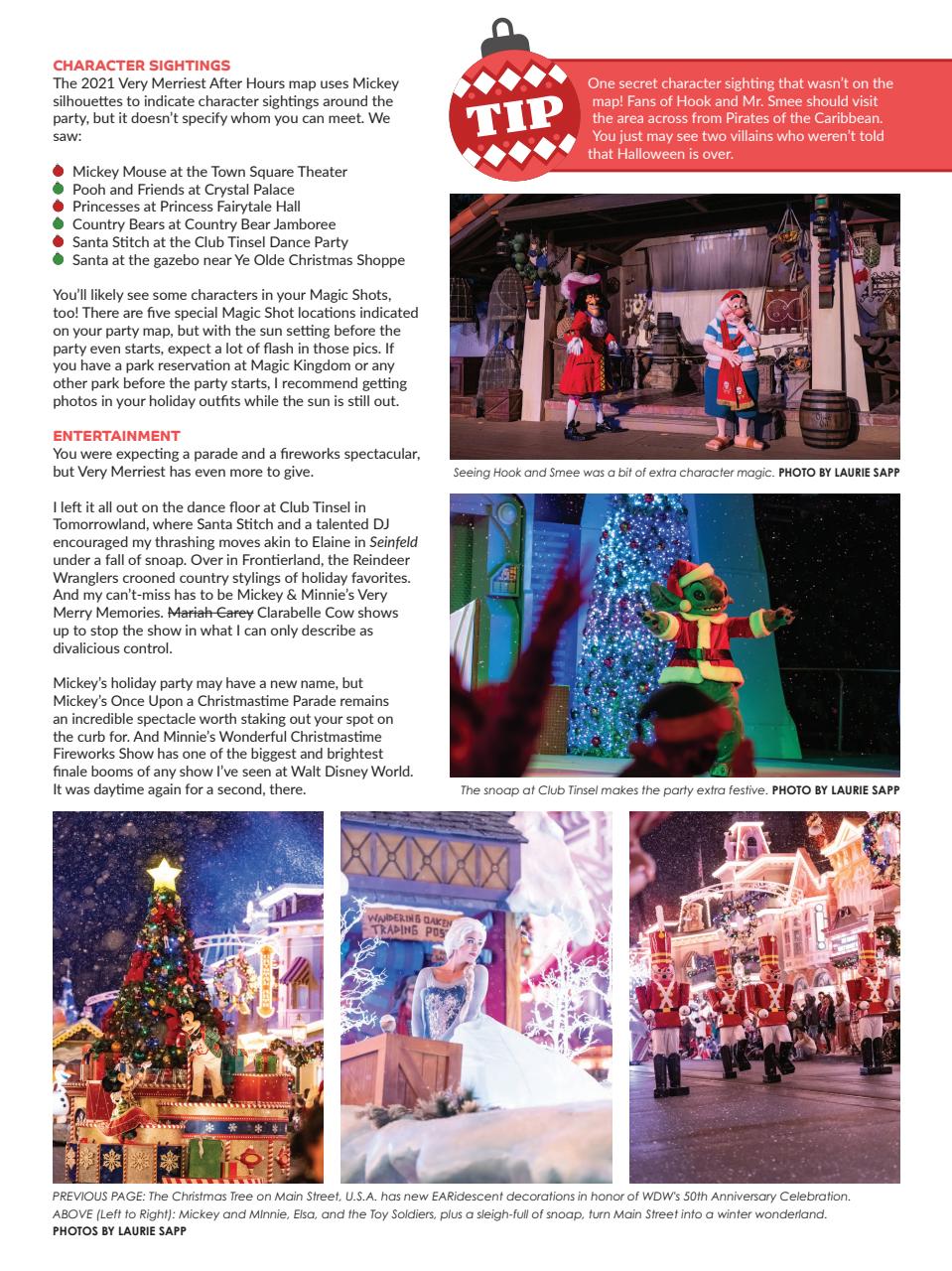 WDW Magazine Preview Pages