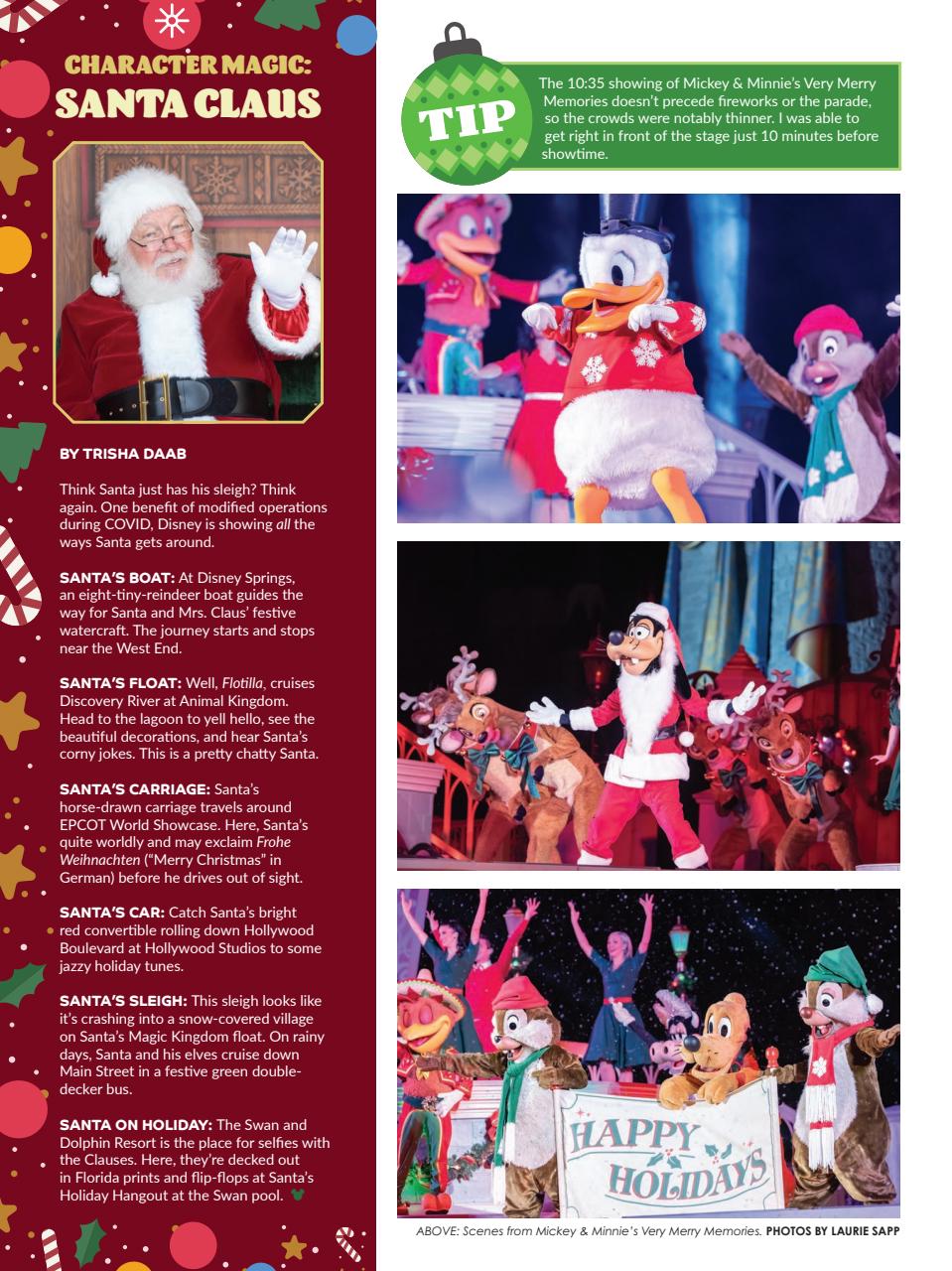 WDW Magazine Preview Pages