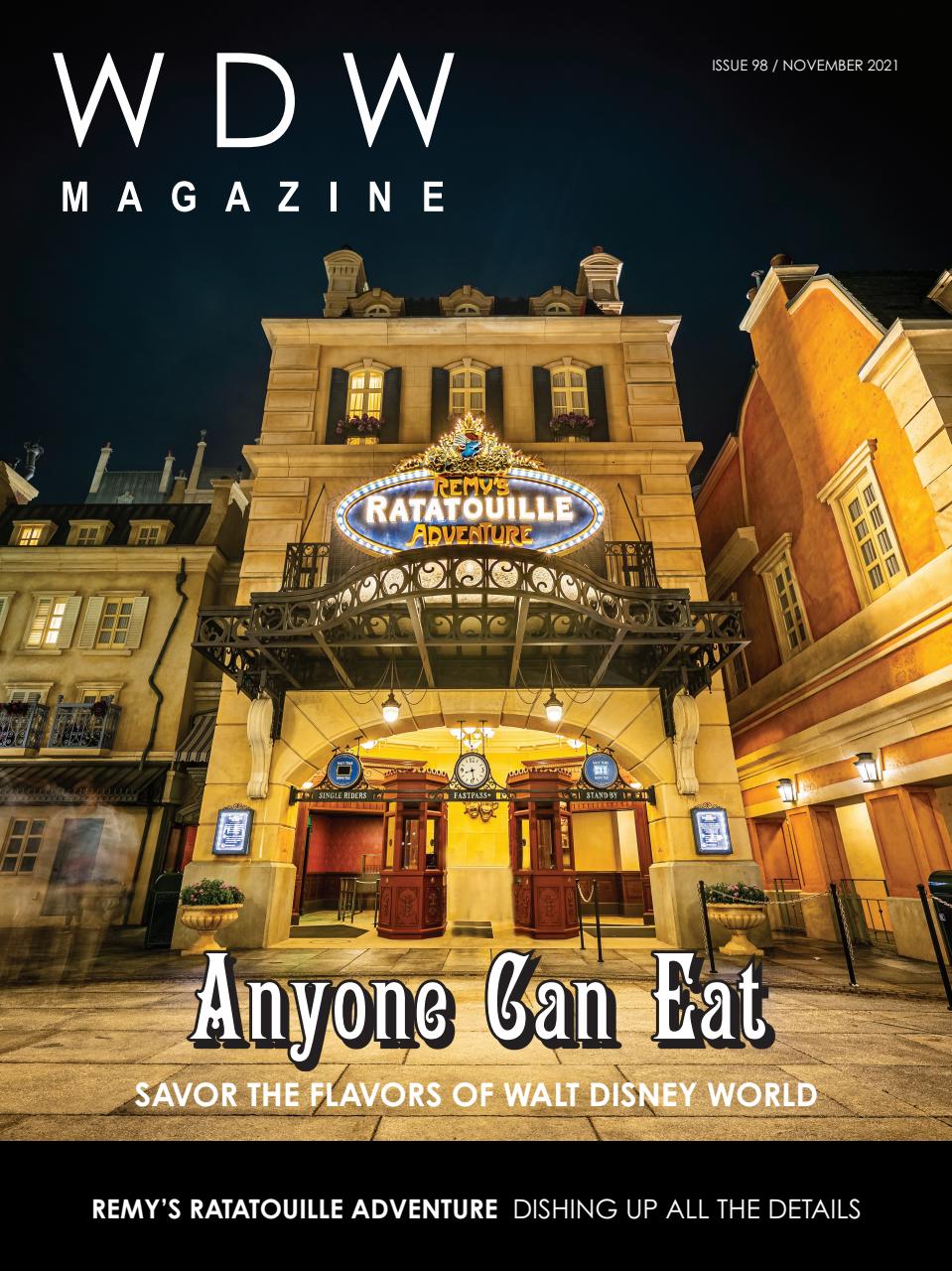 WDW Magazine Preview Pages