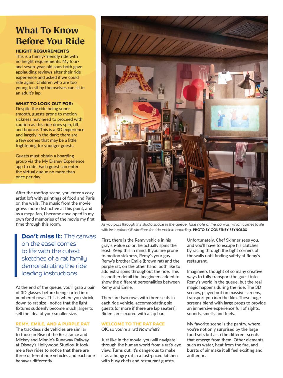 WDW Magazine Preview Pages