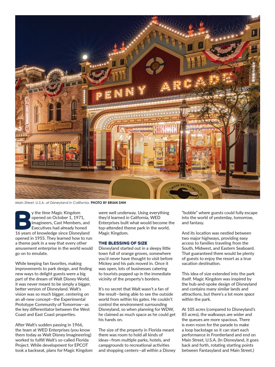 WDW Magazine Preview Pages