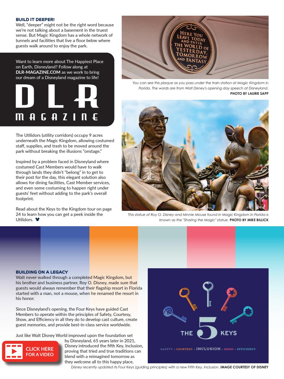 WDW Magazine Preview Pages