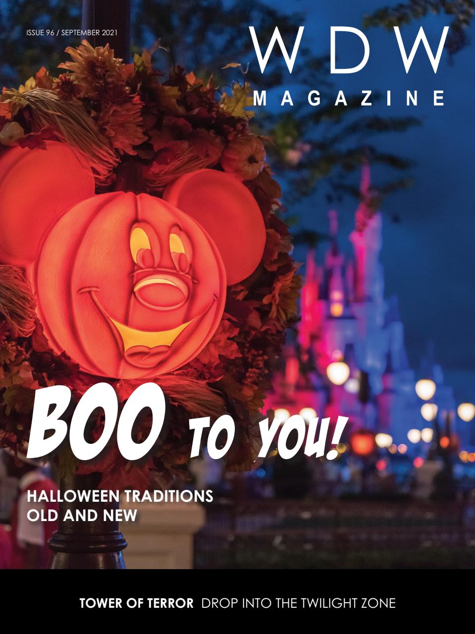 WDW Magazine Preview Pages