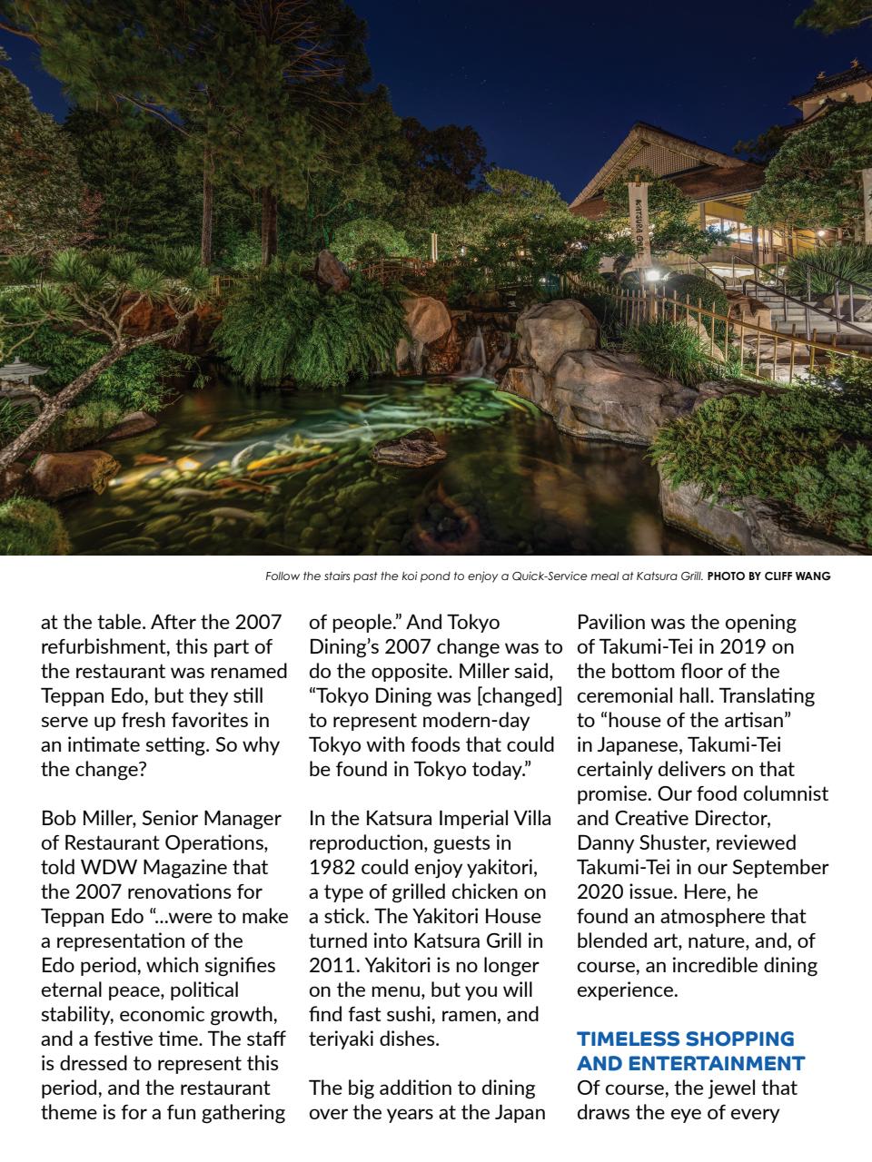 WDW Magazine Preview Pages