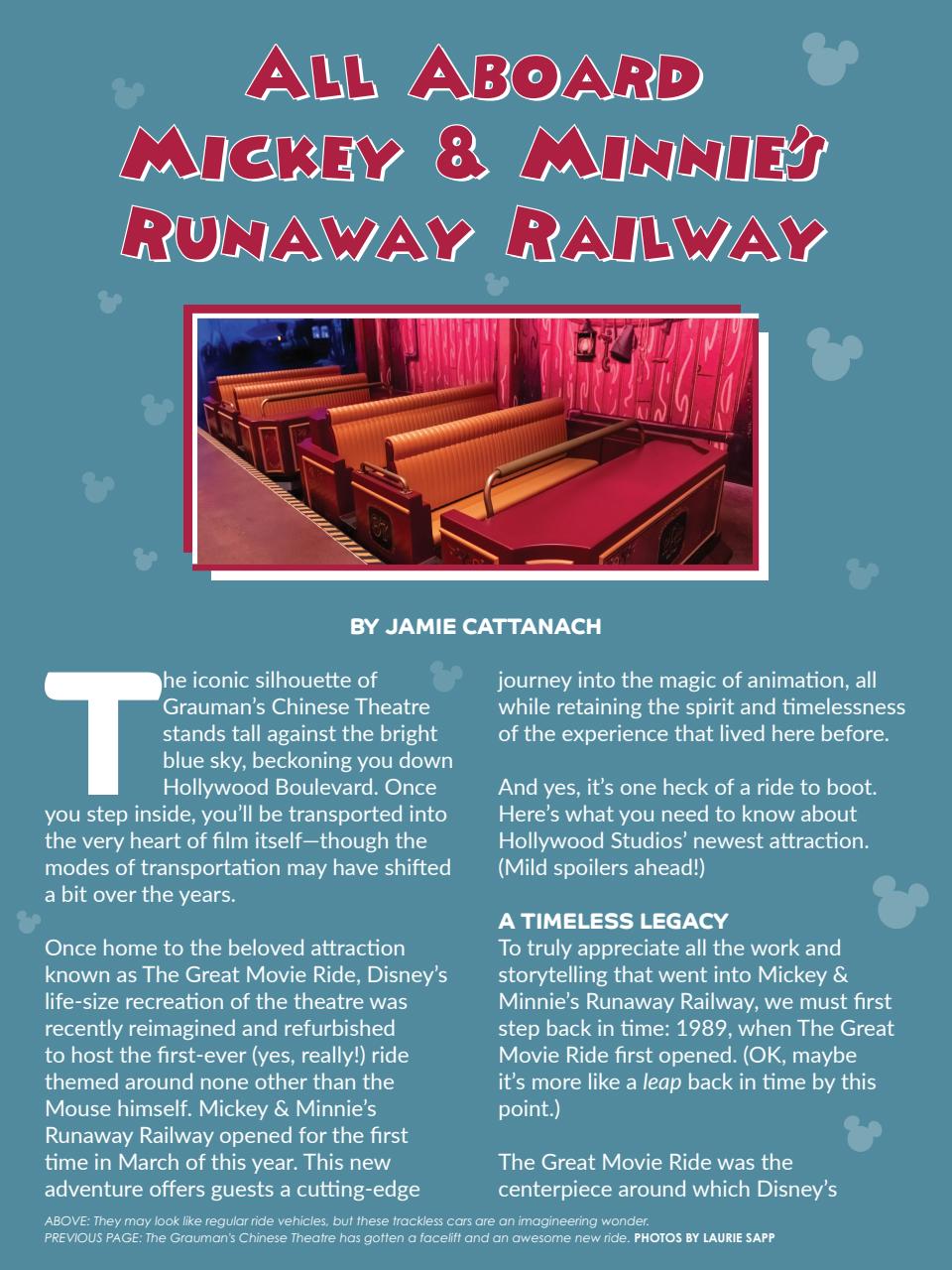 WDW Magazine Preview Pages