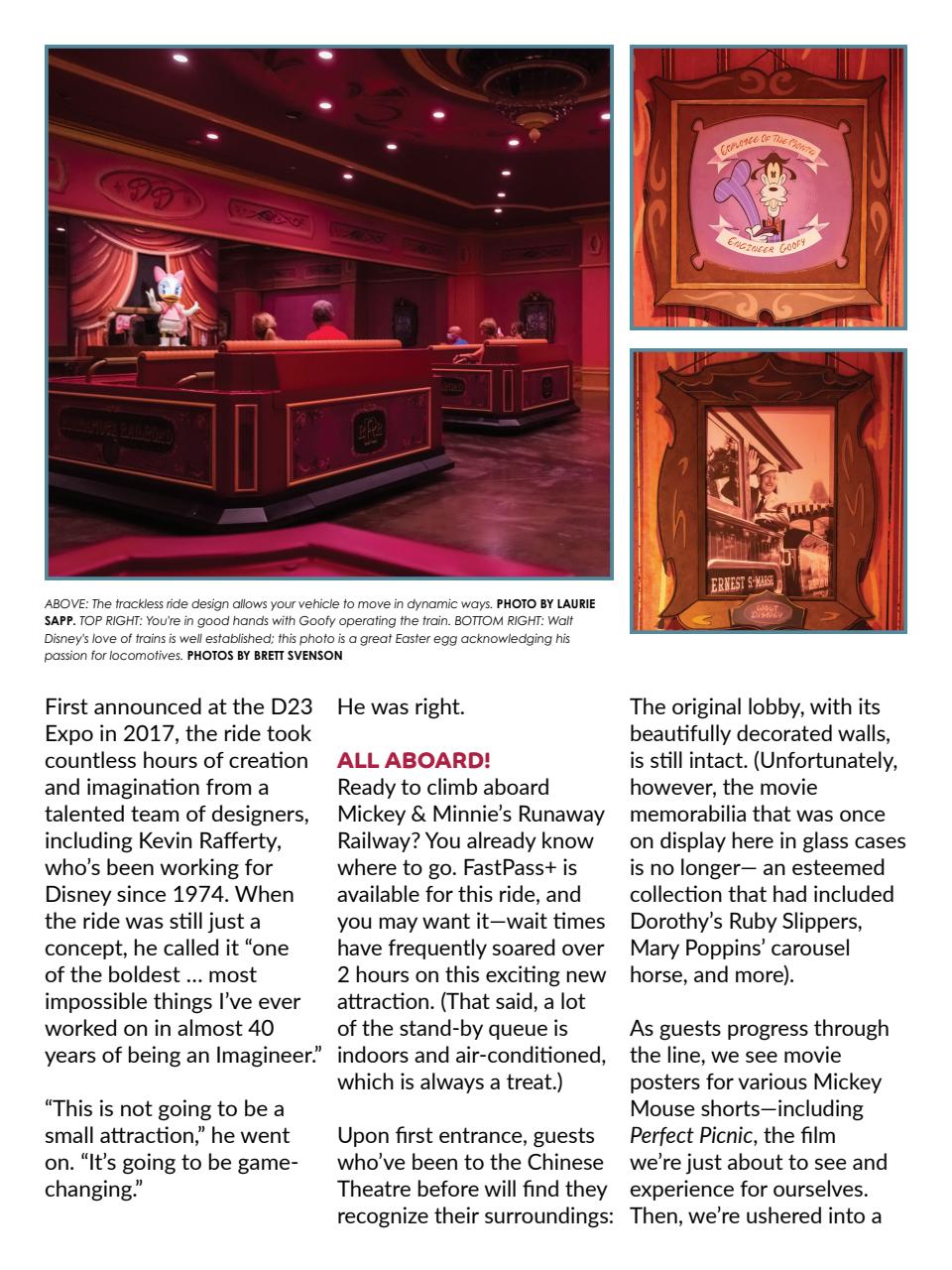 WDW Magazine Preview Pages