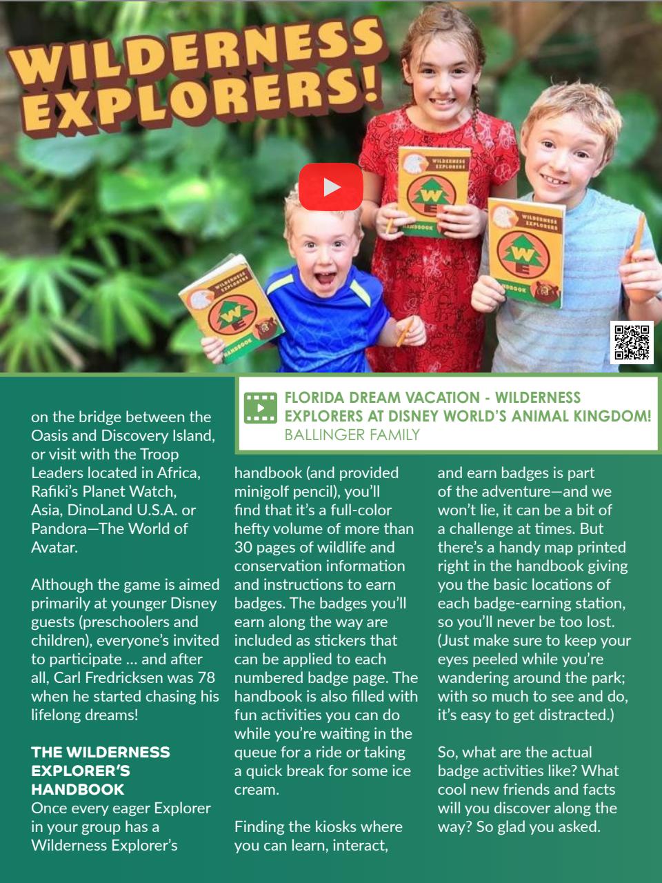 WDW Magazine Preview Pages