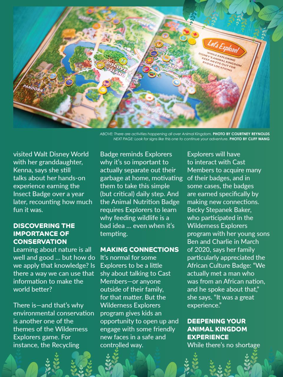 WDW Magazine Preview Pages