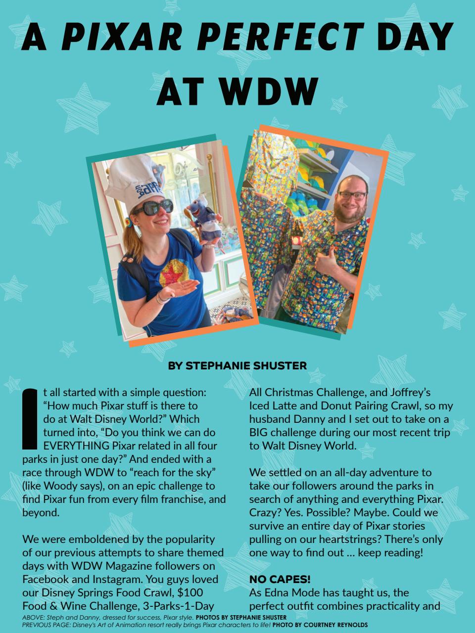 WDW Magazine Preview Pages