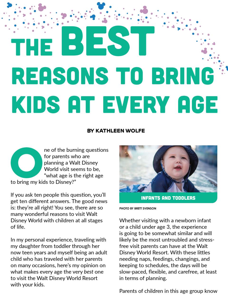 WDW Magazine Preview Pages