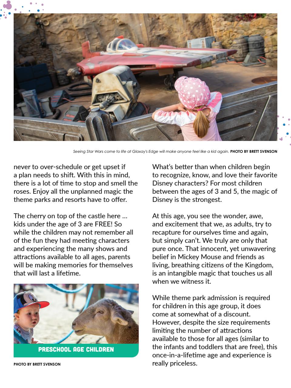 WDW Magazine Preview Pages