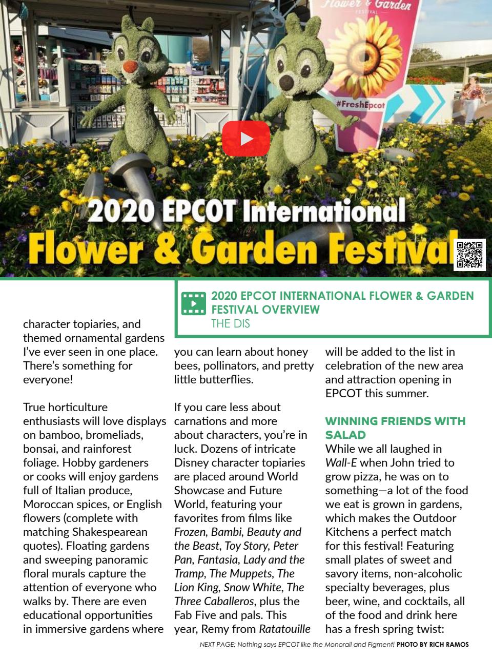 WDW Magazine Preview Pages