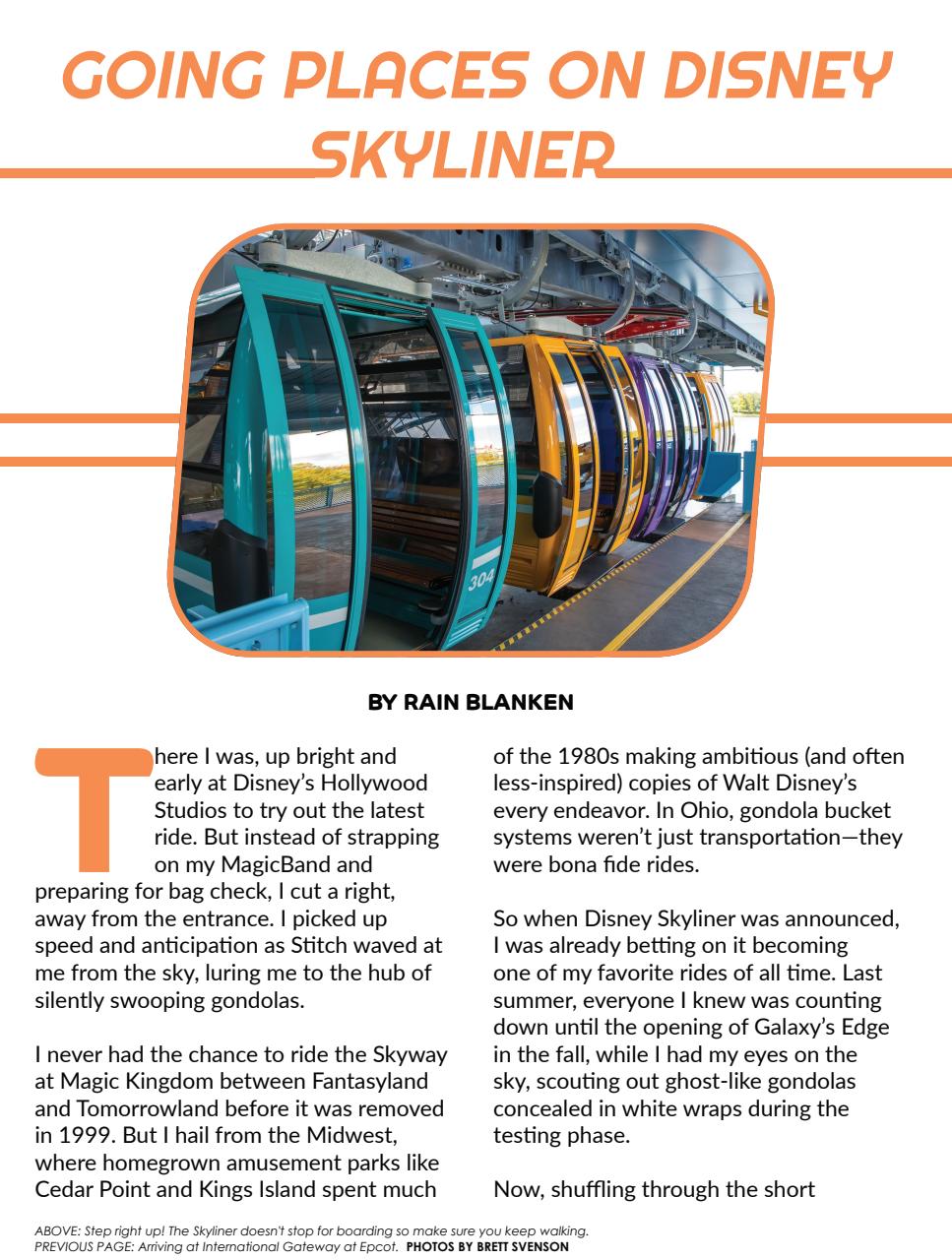 WDW Magazine Preview Pages