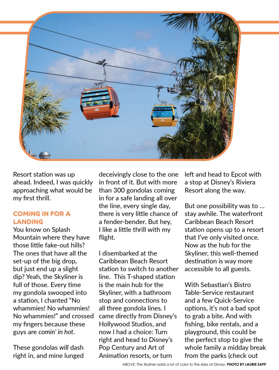 WDW Magazine Preview Pages