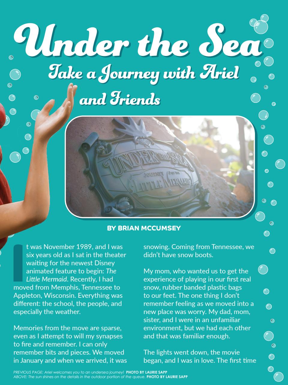 WDW Magazine Preview Pages