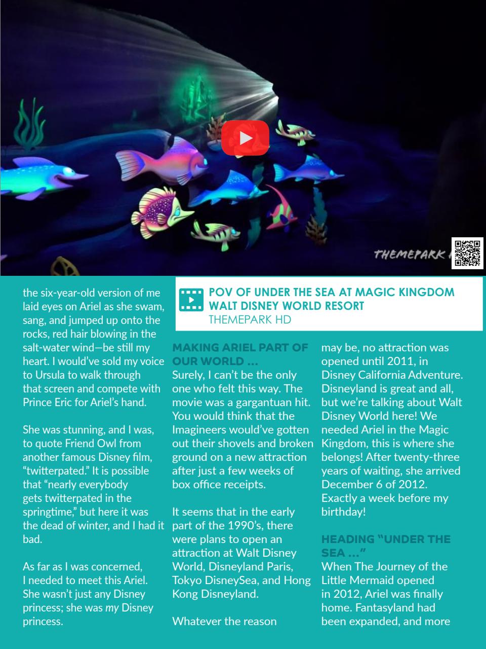 WDW Magazine Preview Pages