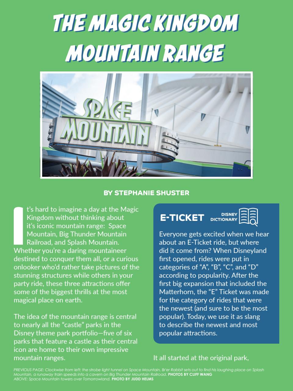 WDW Magazine Preview Pages