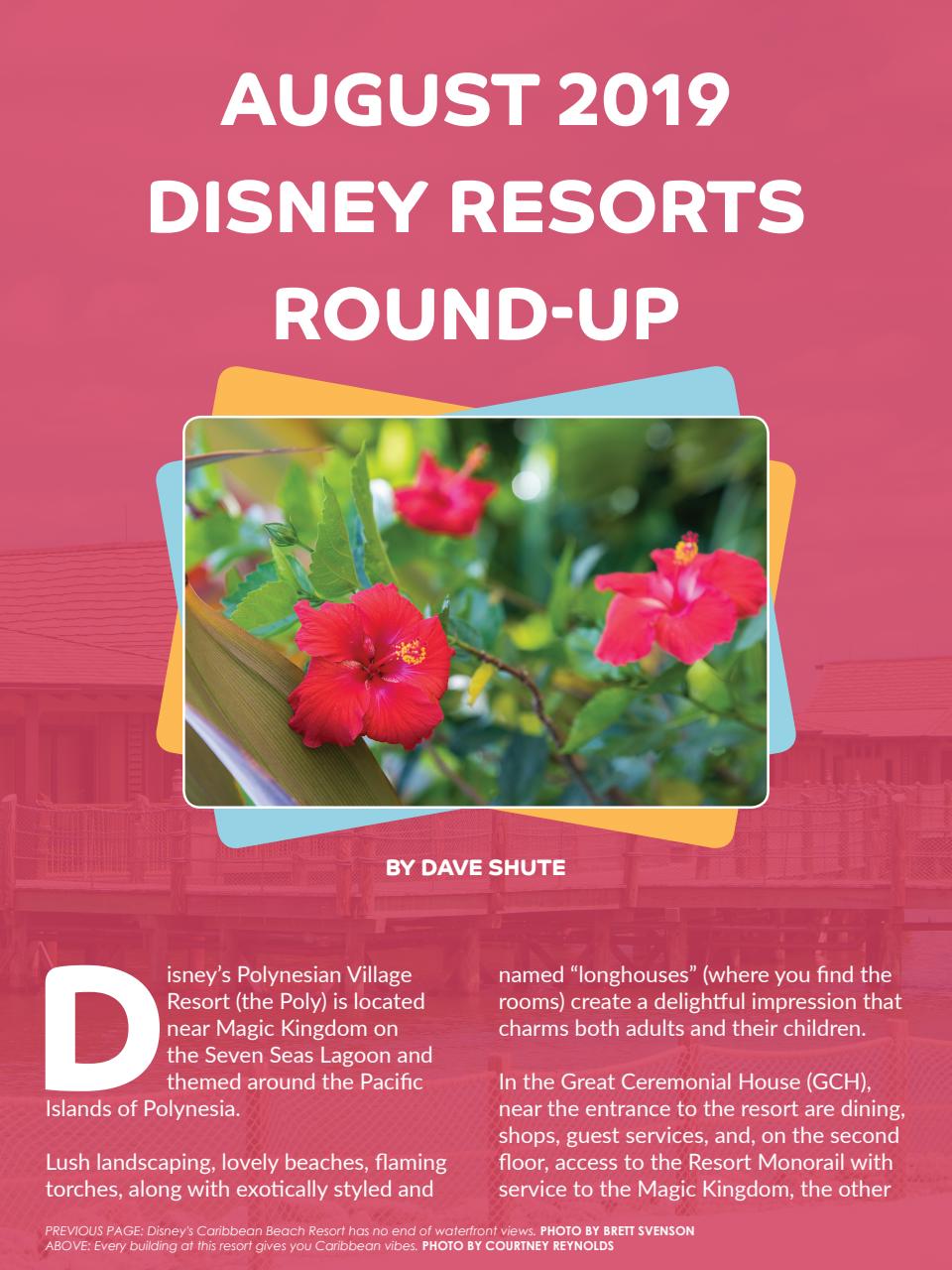 WDW Magazine Preview Pages