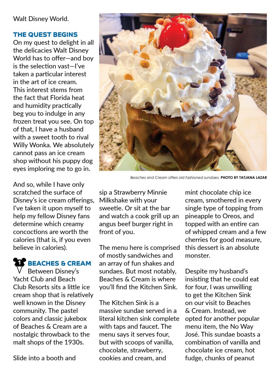 WDW Magazine Preview Pages