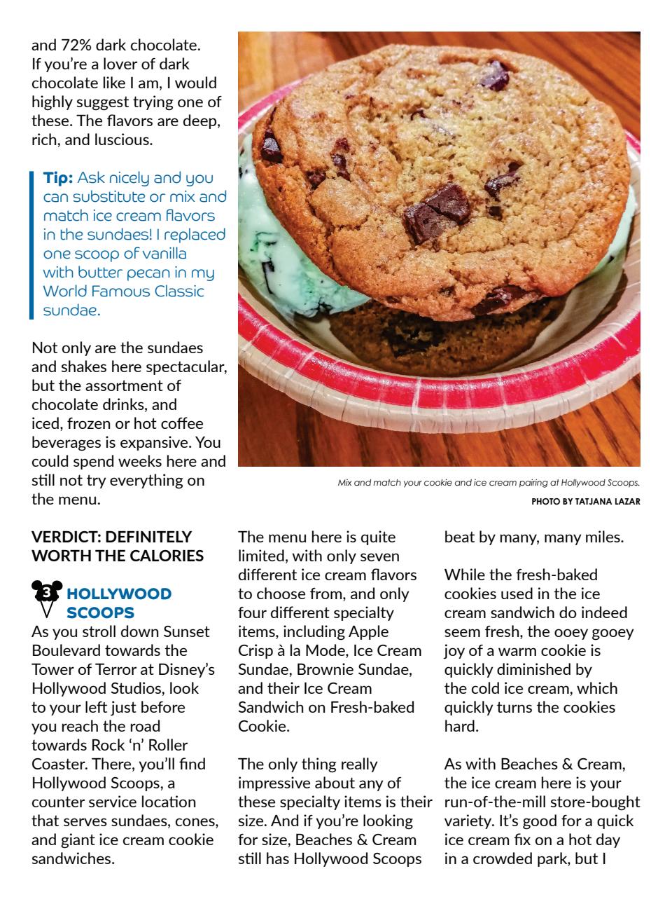 WDW Magazine Preview Pages