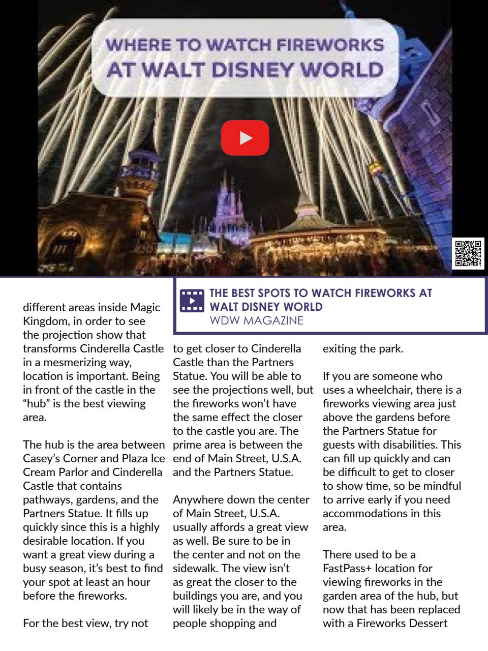 WDW Magazine Preview Pages