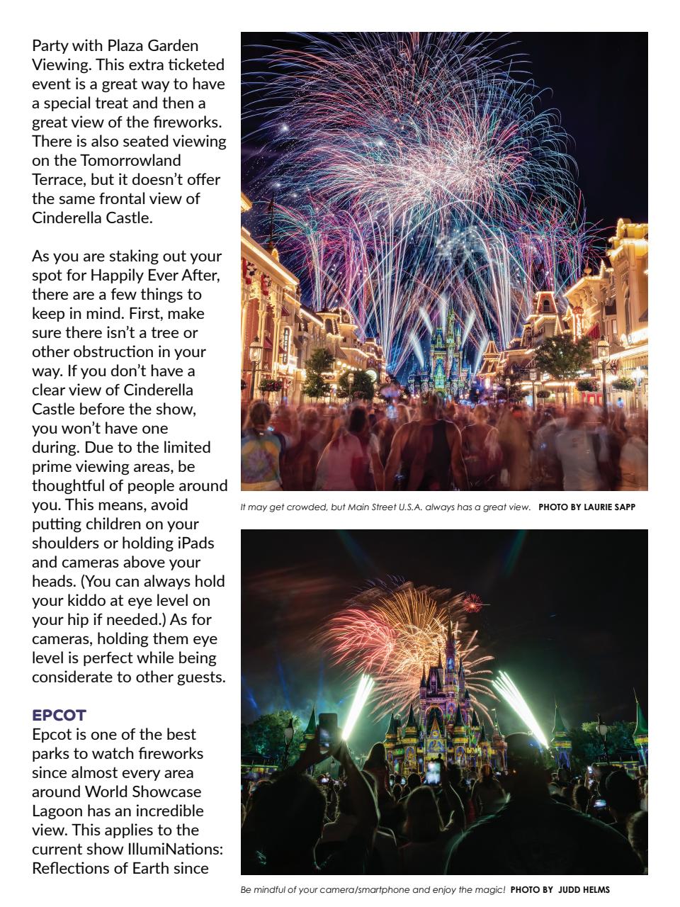 WDW Magazine Preview Pages