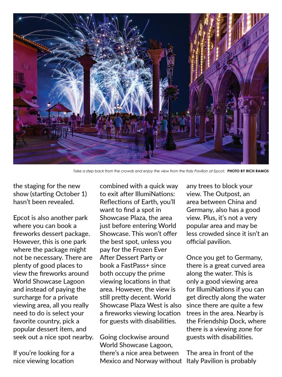 WDW Magazine Preview Pages
