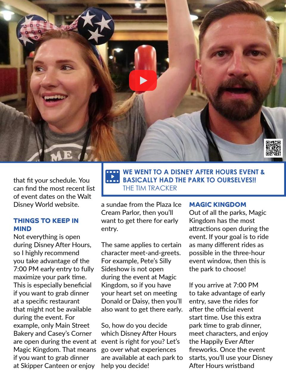 WDW Magazine Preview Pages