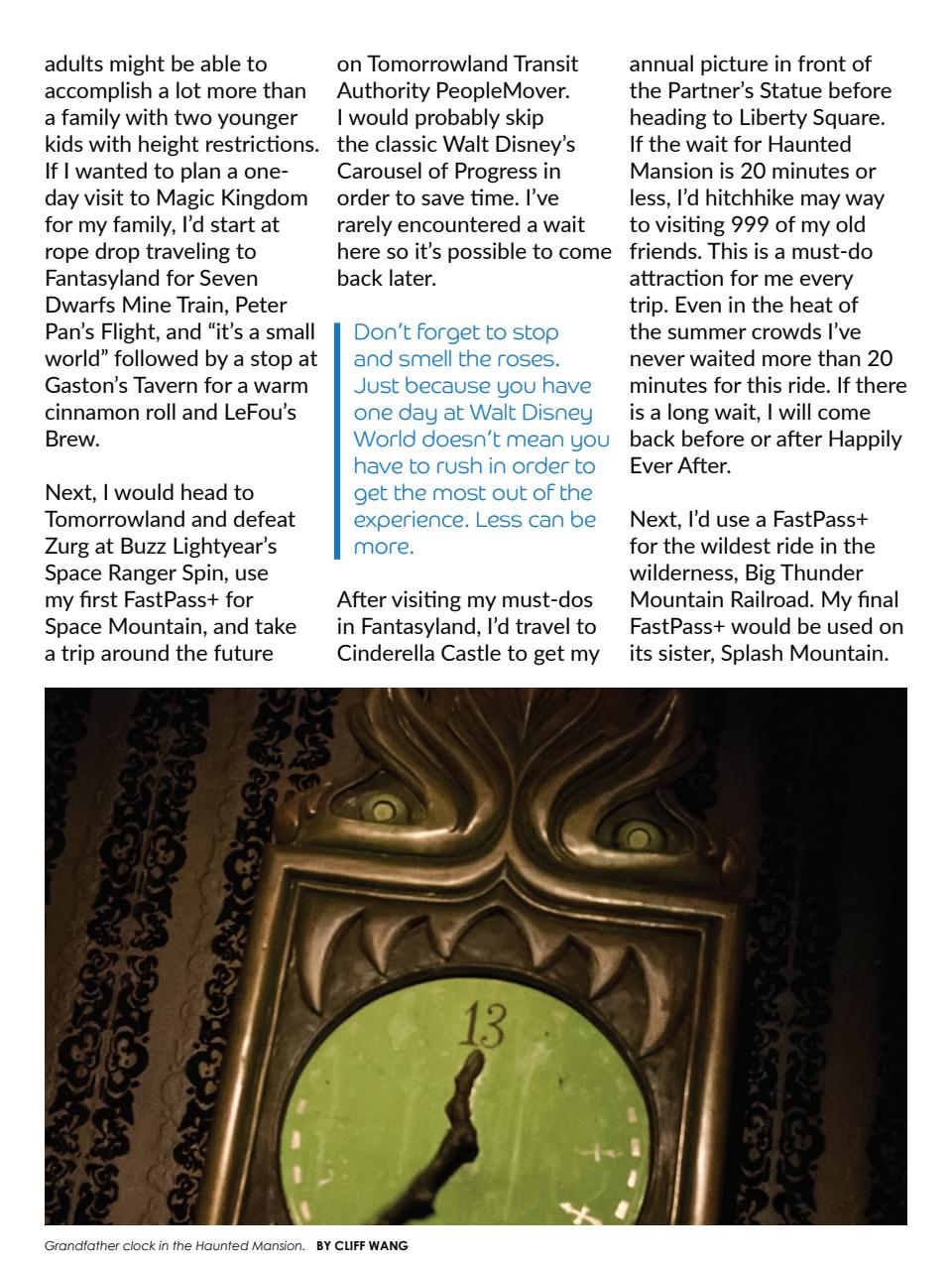 WDW Magazine Preview Pages