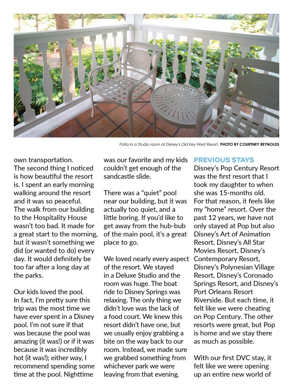 WDW Magazine Preview Pages