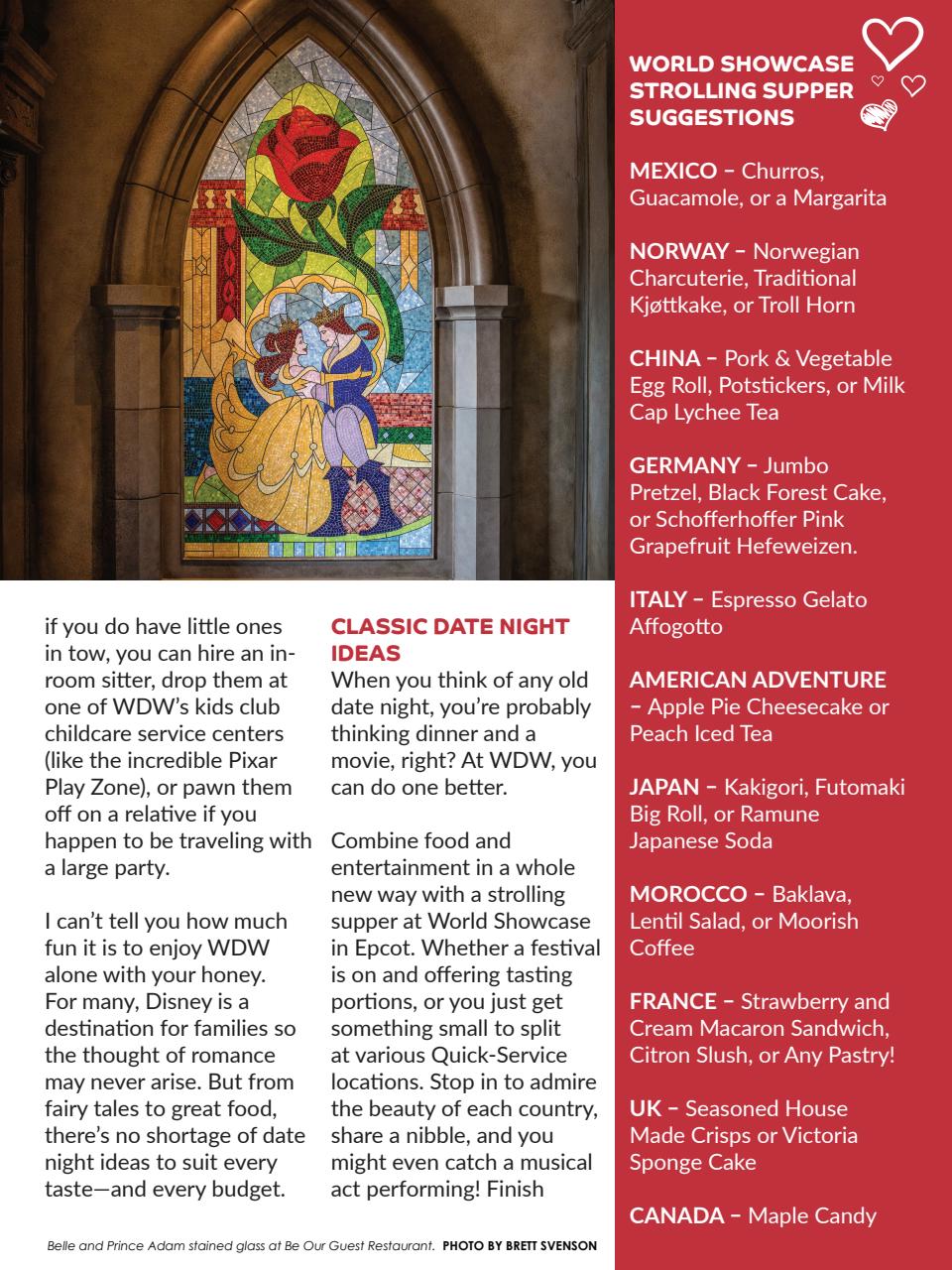 WDW Magazine Preview Pages